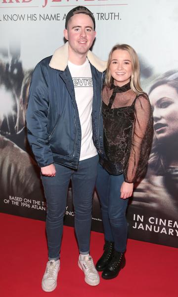 Sean Clarke and Karen Sheehy pictured at the special preview screening of Richard Jewell at Cineworld, Dublin.
Pic: Brian McEvoy
