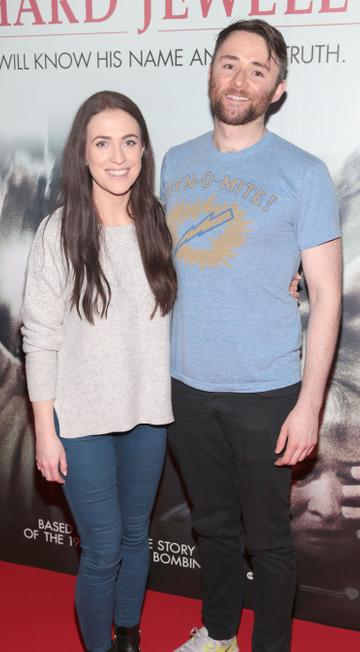 Maria McBride and Shane Long pictured at the special preview screening of Richard Jewell at Cineworld, Dublin.
Pic: Brian McEvoy
