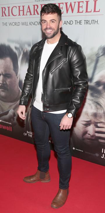 Karl Bowe pictured at the special preview screening of Richard Jewell at Cineworld, Dublin.
Pic: Brian McEvoy
