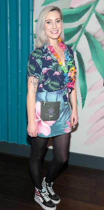 Nicole Rowland pictured at the opening of Ohana in Harcourt Street, Dublin.
Pic: Brian McEvoy
