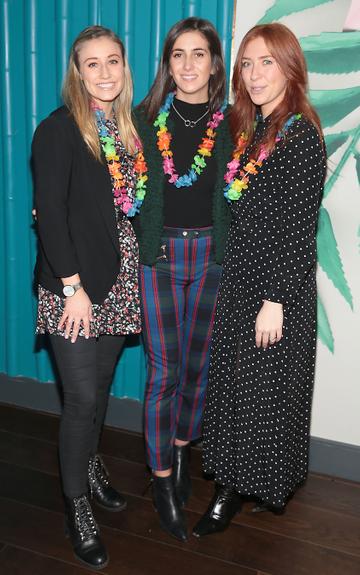 FiFi Heather,Sara Ryan and Jane Neenan pictured at the opening of Ohana in Harcourt Street, Dublin.
Pic: Brian McEvoy
