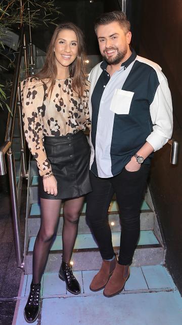 Clementine MacNeice and James Patrice Butler pictured at the opening of Ohana in Harcourt Street, Dublin.
Pic: Brian McEvoy
