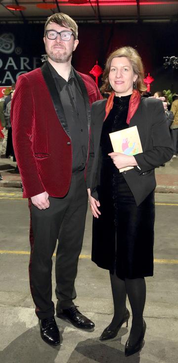 Joey Kavanagh and Aimee Van Wylick at the opening ceremony of Dublin Chinese New Year Festival 2020 which runs from 24th January - 10th February and celebrates the Year of the Rat. 
Pic: Brian McEvoy Photography
