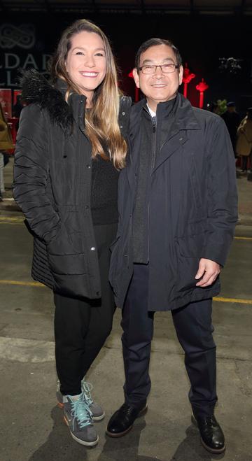 Nikki Wan and Stephen Wan at the opening ceremony of Dublin Chinese New Year Festival 2020 which runs from 24th January - 10th February and celebrates the Year of the Rat. 
Pic: Brian McEvoy Photography
