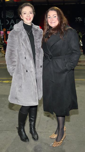 Sarah Finn and Samantha Hobbs at the opening ceremony of Dublin Chinese New Year Festival 2020 which runs from 24th January - 10th February and celebrates the Year of the Rat. 
Pic: Brian McEvoy Photography
