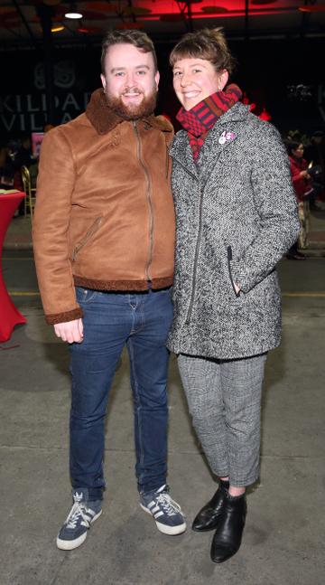 Niall Swan and Jess Worsdale at the opening ceremony of Dublin Chinese New Year Festival 2020 which runs from 24th January - 10th February and celebrates the Year of the Rat. 
Pic: Brian McEvoy Photography
