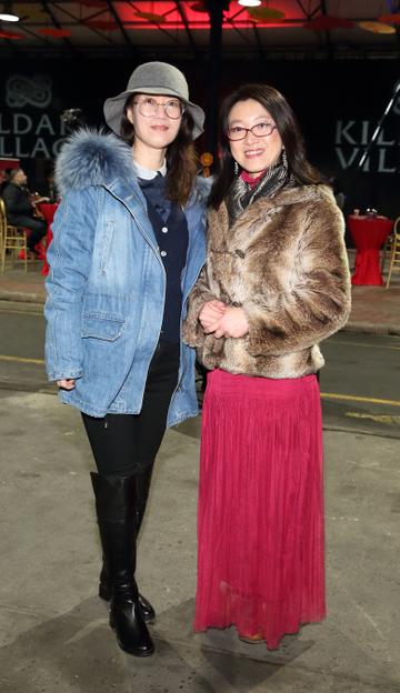 XiangYi Li and Yue Yu at the opening ceremony of Dublin Chinese New Year Festival 2020 which runs from 24th January - 10th February and celebrates the Year of the Rat. 
Pic: Brian McEvoy Photography
