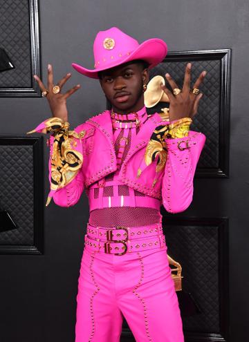 Lil Nas X attends the 62nd Annual GRAMMY Awards at Staples Center on January 26, 2020 in Los Angeles, California. (Photo by Jon Kopaloff/FilmMagic)