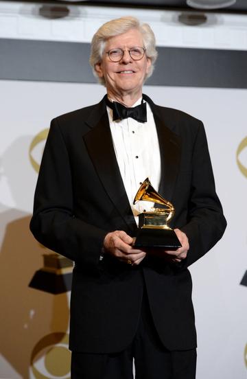 Robert Simpson, winner of Best Choral Performance for "Duruflé: Complete Choral Works" poses in the press room during the 62nd Annual GRAMMY Awards at Staples Center on January 26, 2020 in Los Angeles, California. (Photo by Amanda Edwards/Getty Images)