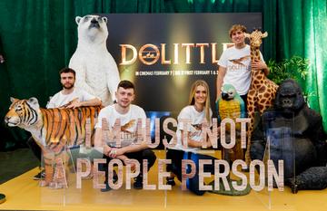 The Universal Pictures special preview screening of Dolittle at Odeon Point Square, Dublin. 