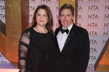Ruth Jones and Rob Brydon attend the National Television Awards 2020 at The O2 Arena on January 28, 2020 in London, England. (Photo by David M. Benett/Dave Benett/Getty Images)