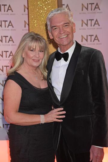 Stephanie Lowe and Phillip Schofield attend the National Television Awards 2020 at The O2 Arena on January 28, 2020 in London, England. (Photo by David M. Benett/Dave Benett/Getty Images)