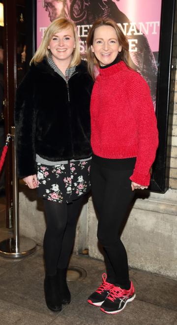 Jan-Marie Sheahan and Norma Sheahan pictured at the opening of the Gaiety Theatre’s major new production of Martin McDonagh’s ‘The Lieutenant of Inishmore’, which will run at the Gaiety Theatre until 14th March. 
