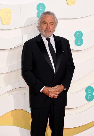 Robert De Niro attends the EE British Academy Film Awards 2020 at Royal Albert Hall on February 02, 2020 in London, England. (Photo by Dave J Hogan/Getty Images)