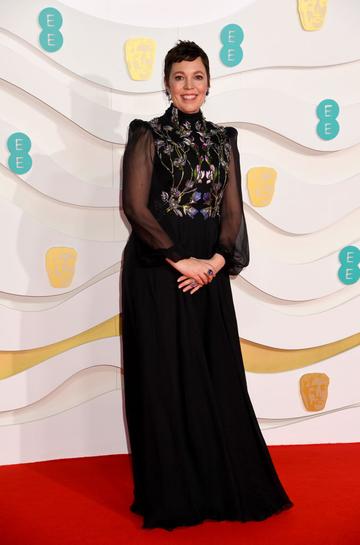 Olivia Colman attends the EE British Academy Film Awards 2020 at Royal Albert Hall on February 02, 2020 in London, England. (Photo by Dave J Hogan/Getty Images)