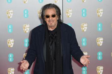 Al Pacino attends the EE British Academy Film Awards 2020 at Royal Albert Hall on February 02, 2020 in London, England. (Photo by Stephane Cardinale - Corbis/Corbis via Getty Images)