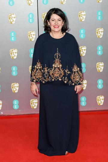 Pippa Harris attends the EE British Academy Film Awards 2020 at Royal Albert Hall on February 02, 2020 in London, England. (Photo by Stephane Cardinale - Corbis/Corbis via Getty Images)