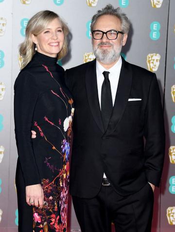 Alison Balsom (L) and Sam Mendes attend the EE British Academy Film Awards 2020 at Royal Albert Hall on February 02, 2020 in London, England. (Photo by Gareth Cattermole/Getty Images)
