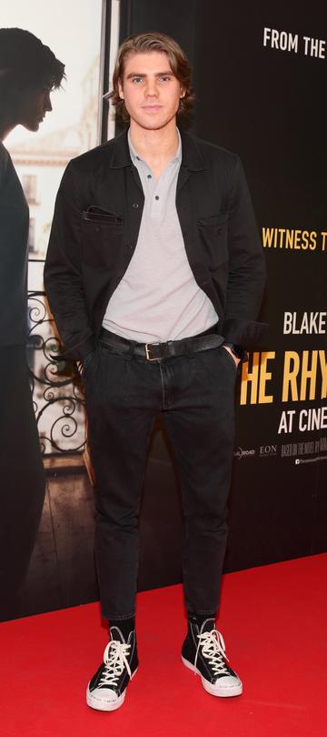 Jay Duffy pictured at the special preview screening of The Rhythm Section at the Light House Cinema, Dublin.
Pic: Brian McEvoy Photography

