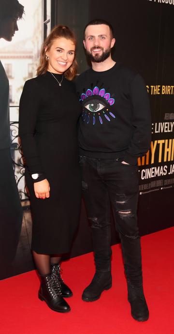 Tara Keenan and Luke Lawless pictured at the special preview screening of The Rhythm Section at the Light House Cinema, Dublin.
Pic: Brian McEvoy Photography
