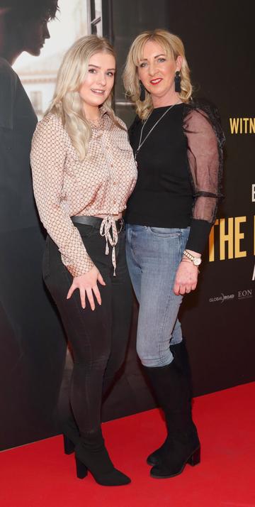 Shannon Higgins and Bridget Dullaghan pictured at the special preview screening of The Rhythm Section at the Light House Cinema, Dublin.
Pic: Brian McEvoy Photography
