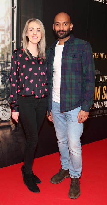 Rita O'Shea and Kande Mano pictured at the special preview screening of The Rhythm Section at the Light House Cinema, Dublin.
Pic: Brian McEvoy Photography
