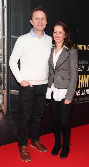 Glen Duggan and Caragh McKay pictured at the special preview screening of The Rhythm Section at the Light House Cinema, Dublin.
Pic: Brian McEvoy Photography
