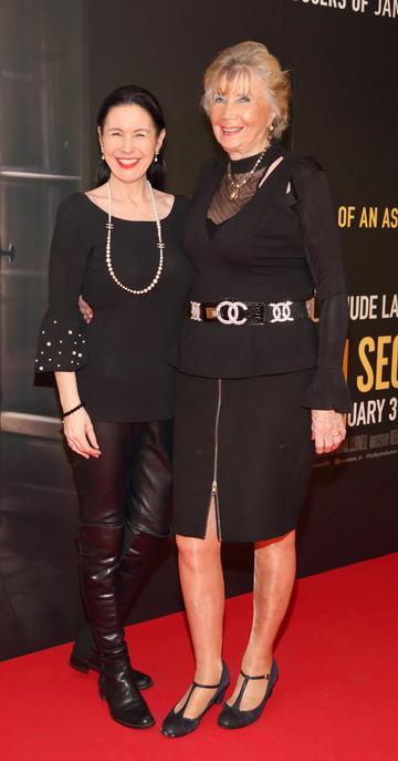 Suzy Bruton and Carmel O'Connell pictured at the special preview screening of The Rhythm Section at the Light House Cinema, Dublin.
Pic: Brian McEvoy Photography
