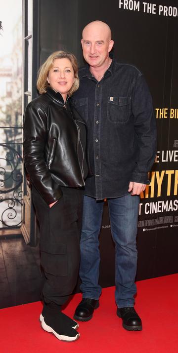 Denise Byrne and Stephen Hendren pictured at the special preview screening of The Rhythm Section at the Light House Cinema, Dublin.
Pic: Brian McEvoy Photography
