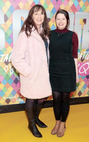 Sue Duff and Therese Anglim at the Irish Premiere screening of Birds of Prey at Cineworld, Dublin.
Pic: Brian McEvoy
