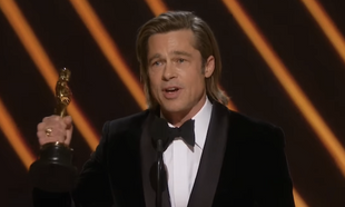 Oscars, Brad Pitt Speech