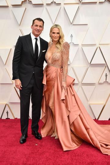 Scott Stuber and Molly Sims attend the 92nd Annual Academy Awards at Hollywood and Highland on February 09, 2020 in Hollywood, California. (Photo by Amy Sussman/Getty Images)