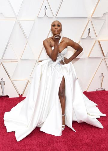 Cynthia Erivo attends the 92nd Annual Academy Awards at Hollywood and Highland on February 09, 2020 in Hollywood, California. (Photo by Kevin Mazur/Getty Images)
