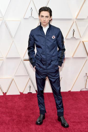 Timothée Chalamet attends the 92nd Annual Academy Awards at Hollywood and Highland on February 09, 2020 in Hollywood, California. (Photo by Kevin Mazur/Getty Images)