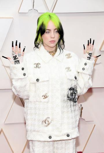 Billie Eilish attends the 92nd Annual Academy Awards at Hollywood and Highland on February 09, 2020 in Hollywood, California. (Photo by Kevin Mazur/Getty Images)