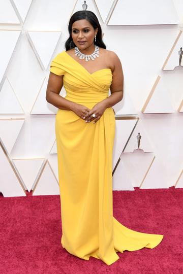 Mindy Kaling attends the 92nd Annual Academy Awards at Hollywood and Highland on February 09, 2020 in Hollywood, California. (Photo by Kevin Mazur/Getty Images)