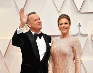 Tom Hanks and Rita Wilson attend the 92nd Annual Academy Awards at Hollywood and Highland on February 09, 2020 in Hollywood, California. (Photo by Amy Sussman/Getty Images)