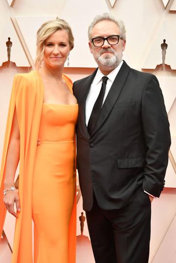 Musician Alison Balsom and filmmaker Sam Mendes attend the 92nd Annual Academy Awards at Hollywood and Highland on February 09, 2020 in Hollywood, California. (Photo by Amy Sussman/Getty Images)