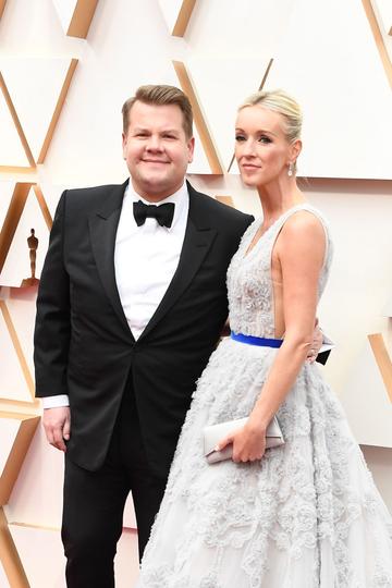 James Corden and Julia Carey attends the 92nd Annual Academy Awards at Hollywood and Highland on February 09, 2020 in Hollywood, California. (Photo by Steve Granitz/WireImage)