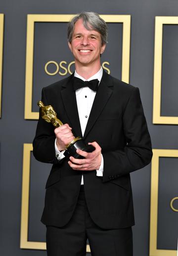 Director Marshall Curry, winner of the Live Action Short Film award for “The Neighbors' Window,” poses in the press room during the 92nd Annual Academy Awards at Hollywood and Highland on February 09, 2020 in Hollywood, California. (Photo by Amy Sussman/Getty Images)