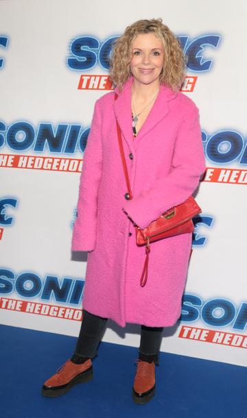 Denise McCormack at the special preview screening of Sonic the Hedgehog Movie at the Odeon Cinema in Point Square, Dublin.
Pic: Brian McEvoy
