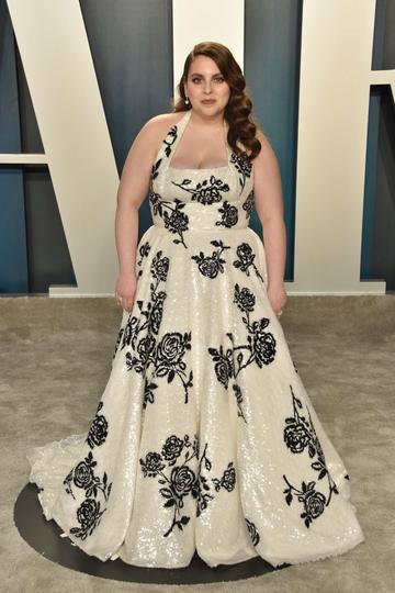 Beanie Feldstein attends the 2020 Vanity Fair Oscar Party at Wallis Annenberg Center for the Performing Arts on February 09, 2020 in Beverly Hills, California. (Photo by David Crotty/Patrick McMullan via Getty Images)