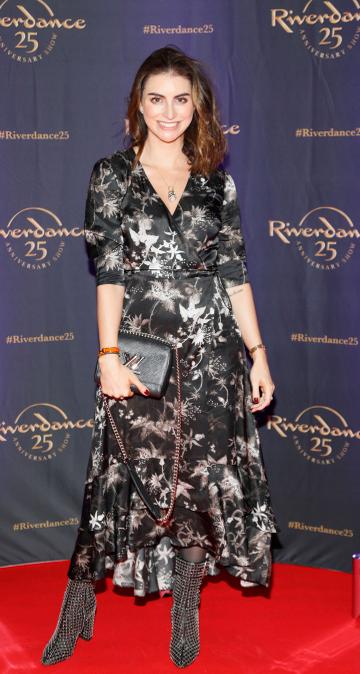 Ellen Sherry at the historic gala performance of Riverdance 25th Anniversary show at 3Arena Dublin exactly 25 years to the day that Riverdance was first performed at the Point Depot. 
Photo: Kieran Harnett
