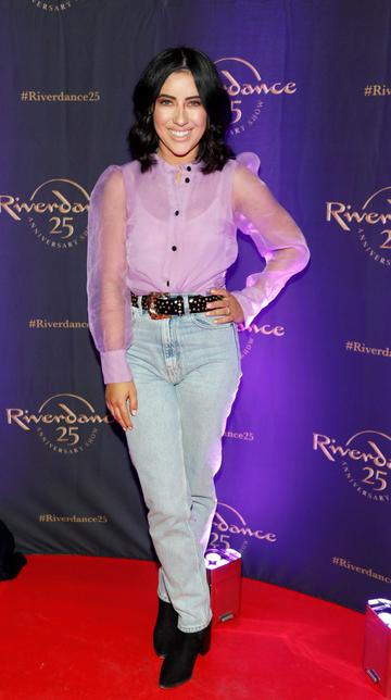 Lottie Ryan at the historic gala performance of Riverdance 25th Anniversary show at 3Arena Dublin exactly 25 years to the day that Riverdance was first performed at the Point Depot. 
Photo: Kieran Harnett
