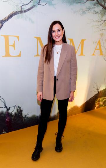 Rachel Purcell pictured at a special preview screening of EMMA, a delicious new adaptation of Jane Austen’s beloved comedy, at Light House Cinema, Dublin
Picture Andres Poveda
