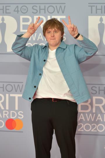 Lewis Capaldi attends The BRIT Awards 2020 at The O2 Arena on February 18, 2020 in London, England. (Photo by Jim Dyson/Redferns)