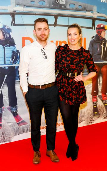 Edward Mackey and AJ fitzsimmons pictured at a special preview screening of Downhill at the Light House Cinema, Dublin. Picture: Andres Poveda.