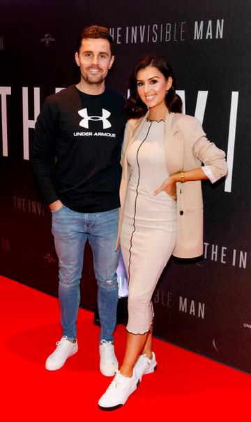 David Fitzpatrick and Terrie McEvoy-Fitzpatrick pictured at a special preview screening of The Invisible Man at Light House Cinema, Dublin. Picture: Andres Poveda.