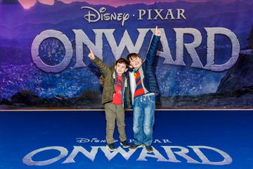 Oisin (5) and John Hogarty (6) from Finglas pictured at the special preview screening of Disney Pixar's Onwards in the Odeon Point Village. 
Picture: Andres Poveda
