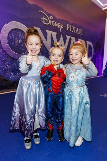 Irish premiere of Disney Pixar's Onward at Odeon point Village